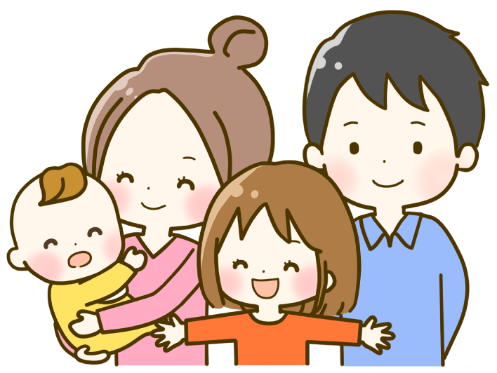 子どもを抱える家族